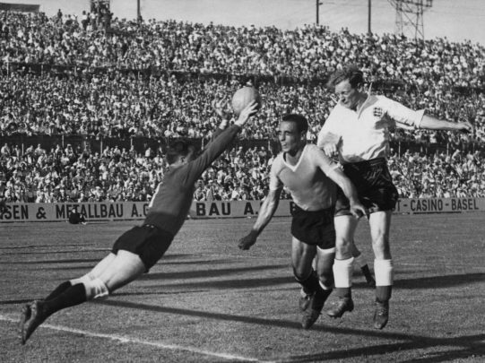 Inglaterra vs Uruguay Mundial 1954.