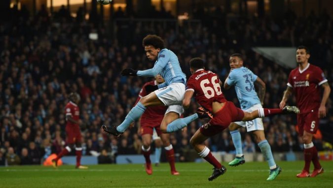 Manchester City y Liverpool se enfrentaron también en Europa