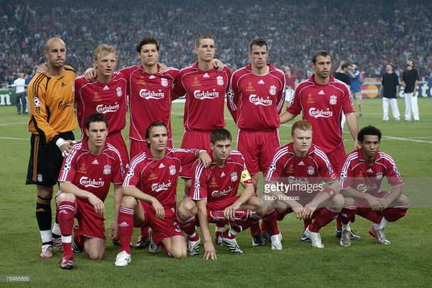 Liverpool - Chelsea semifinales de Champions League del 2007.